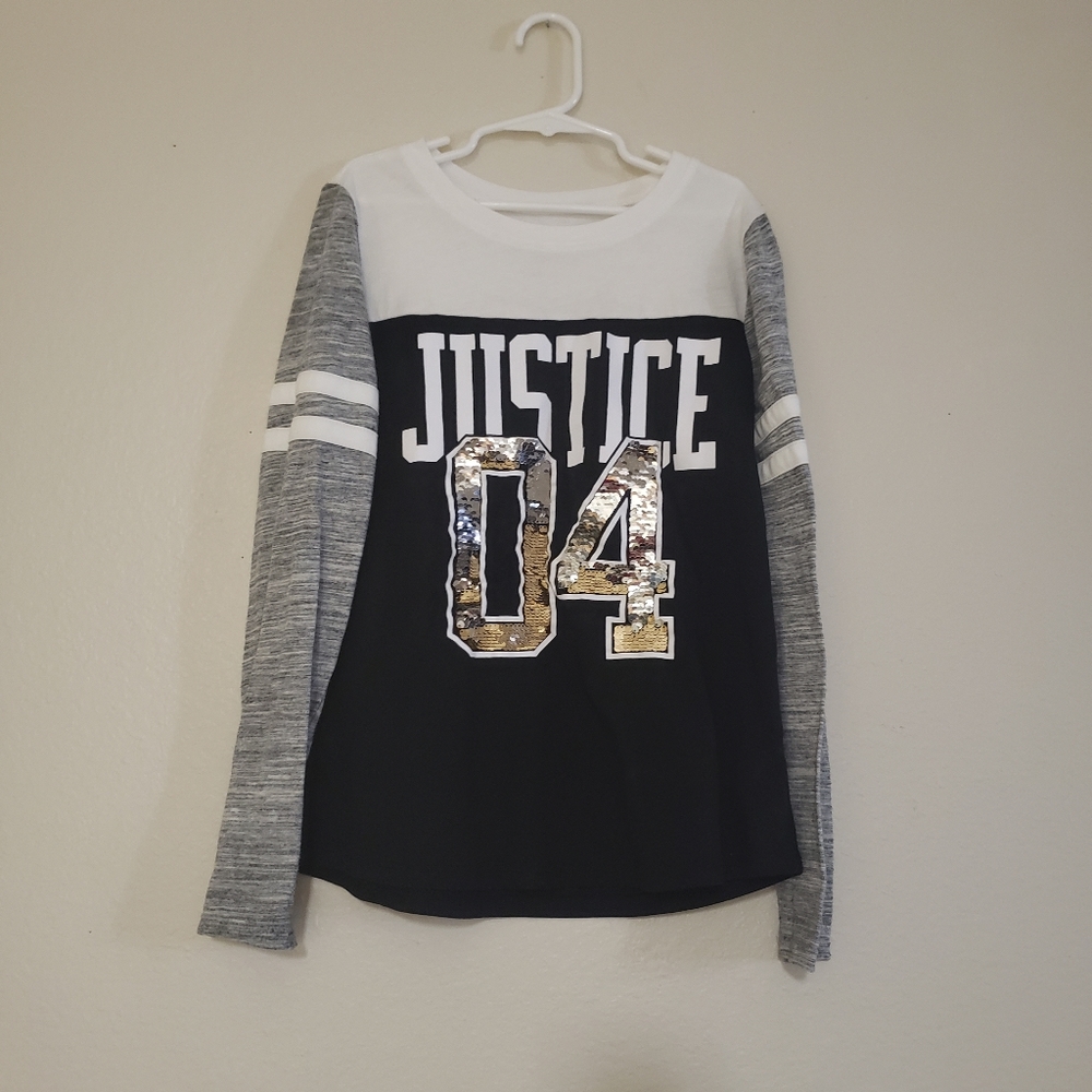 Girls Justice Top L/S